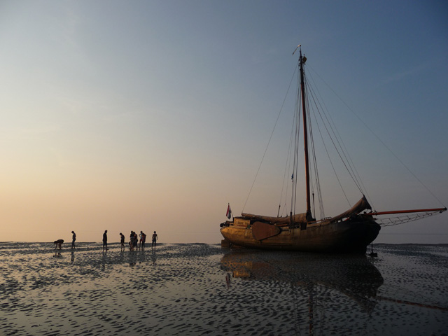 De Vlieter-Droogvallen-Wadlopen-Waddenzee